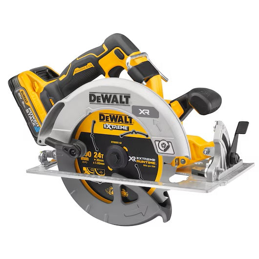 18V XR Brushless 190mm Circular Saw - 2 X POWERSTACK 5Ah
