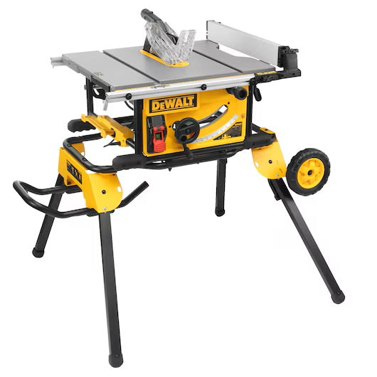 250mm Table Saw + Rolling Stand DWE74911