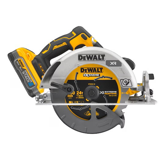 18V XR Brushless 190mm Circular Saw - 2 X POWERSTACK 5Ah